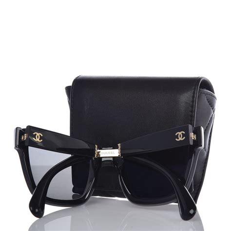 chanel folding sunglasses.